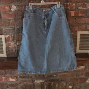 Jean skirt